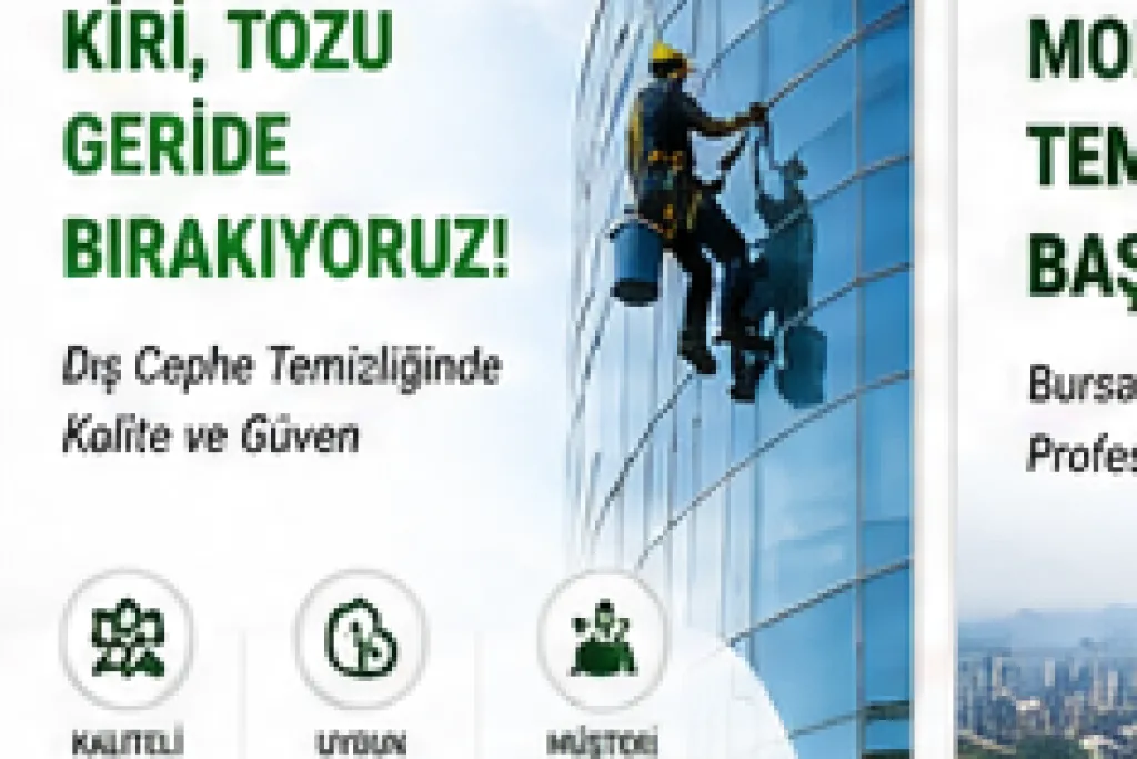 Bursa Dış Cephe Temizliği: Binalarınızı Yeniden Canlandırın