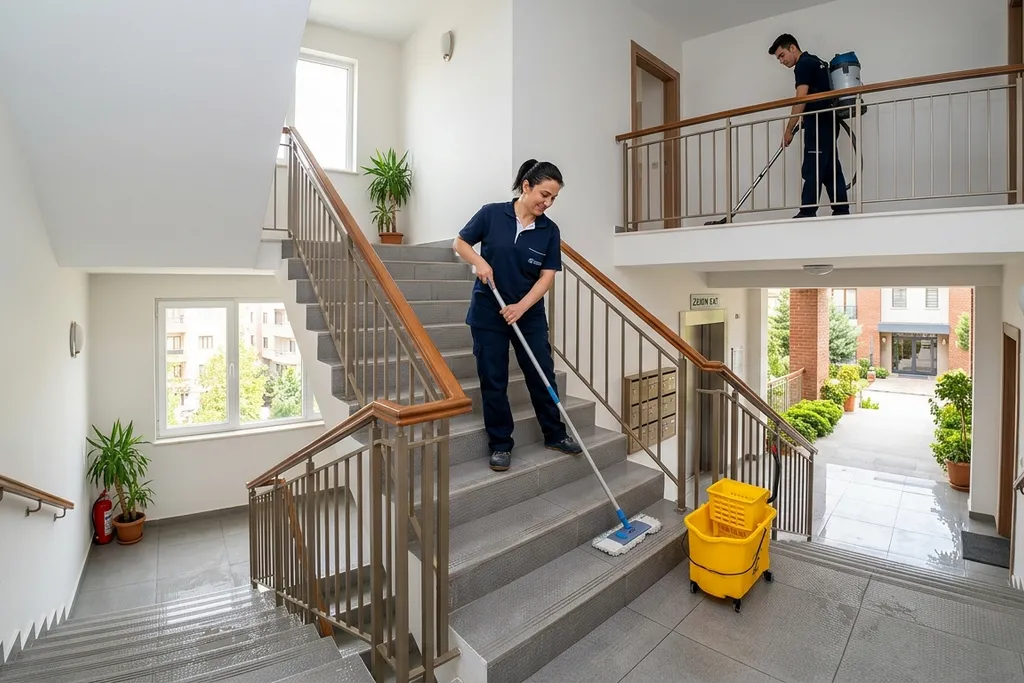 Apartman ve Merdiven Temizliği